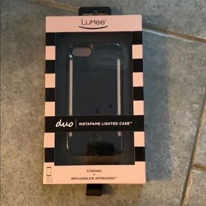 New LuMee Duo Instafame lighted case iPhone 6/7/8